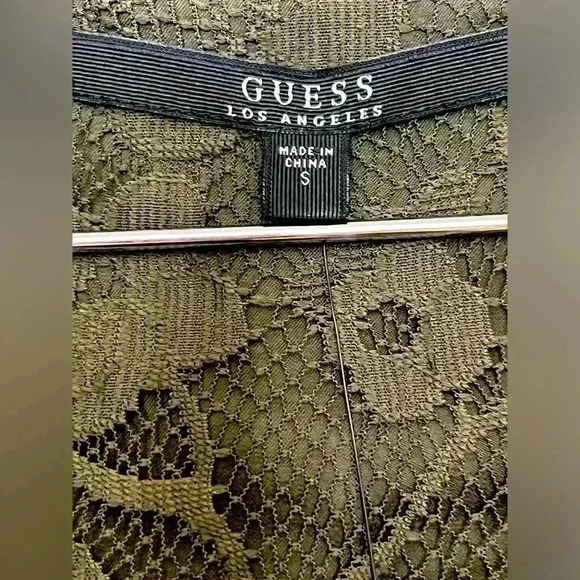 Guess green new romper size s with tags - Picture 5 of 10